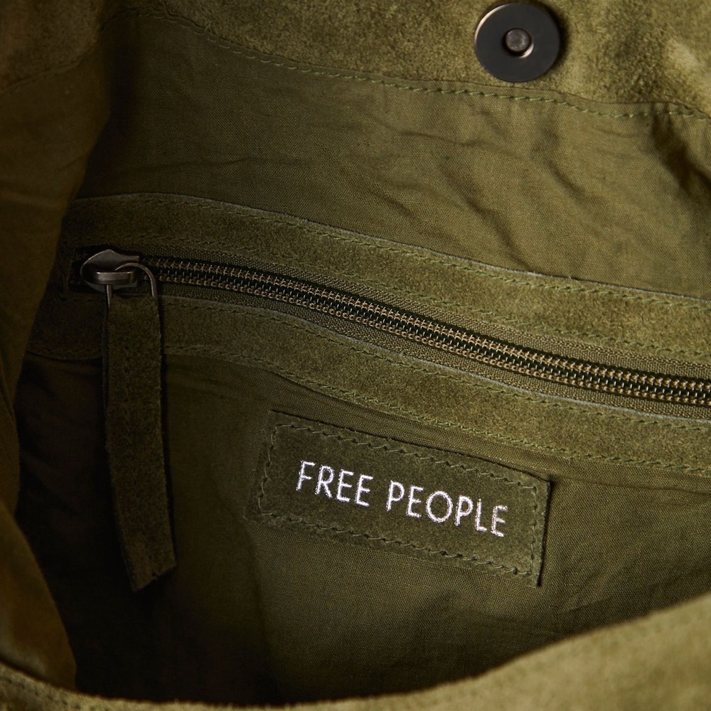 Free People Olive Green Shoulder Bag - Picture 6 of 6